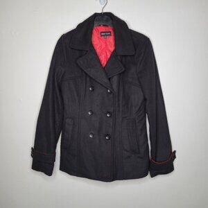 New Look Wool Double Breasted Peacoat